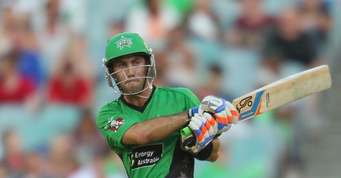 Glenn Maxwell Melbourne Stars v Sydney Sixers