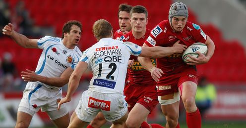 Jonathan Davies Scarlets Exeter Jonathan Davies Scarlets Exeter