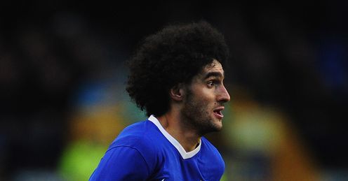 Fellaini: Serving three-match ban for clash with Ryan Shawcross
