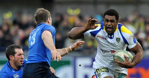 Napolioni Nalaga: On the charge in Clermont's 15-12 victory over Leinster