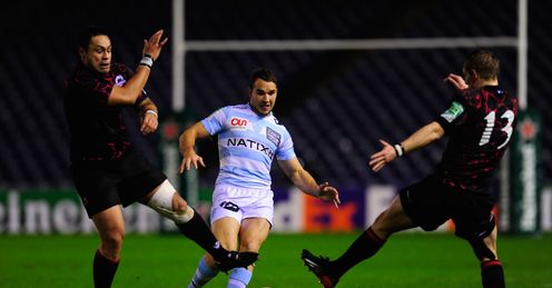 Racing Metro flyhalf Olly Barkley Racing Metro flyhalf Olly Barkley