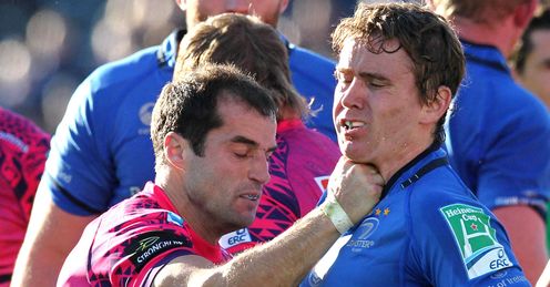 Eoin Reddan & Haydn Thomas - Exeter v Leinster Heineken Cup Eoin Reddan & Haydn Thomas - Exeter v Leinster Heineken Cup