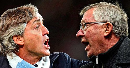 Mancini & Ferguson: go head to head on Monday Night Football