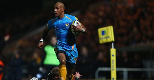 Tom Varndell Try Exeter Tom Varndell Try Exeter