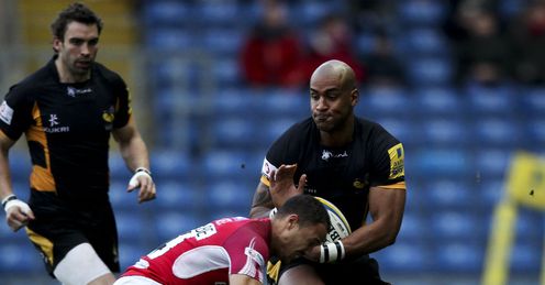 Wasps Tom Varndell London Welsh Dan Caprice Wasps Tom Varndell London Welsh Dan Caprice