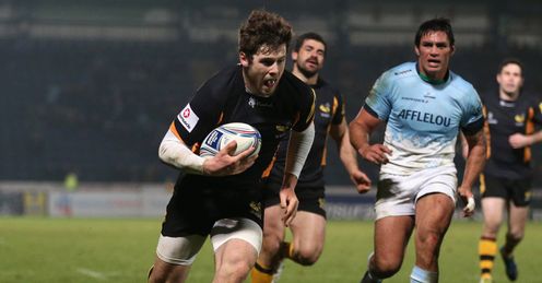 elliot daly wasps try 2012 elliot daly wasps try 2012