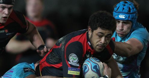 Toby Faletau Newport Gwent Dragons Toby Faletau Newport Gwent Dragons