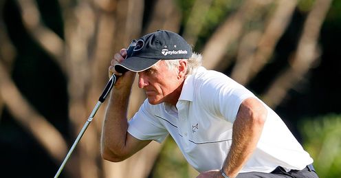 Under the weather: Greg Norman