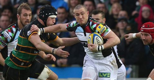 mike brown harlequins v northampton mike brown harlequins v northampton