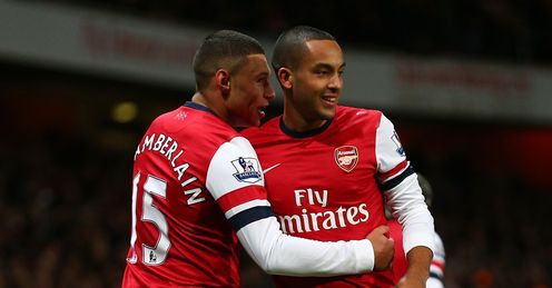 Oxlade-Chamberlain and Walcott: Could see less action