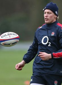 Billy Twelvetrees England training 2013 Billy Twelvetrees England training 2013