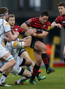 Brad Barritt Premiership Saracens v Sale Sharks