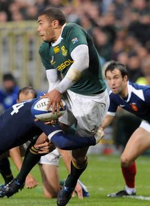 Bryan Habana Vincent Clerc South Africa France 2009 Bryan Habana Vincent Clerc South Africa France 2009