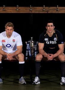 Chris Robshaw and Kelly Brown at Six Nations launch Chris Robshaw and Kelly Brown at Six Nations launch