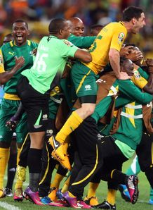 African Nations Cup: Hosts South Africa reach last eight after 2-2 draw with Morocco