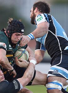 Northampton flanker Tom Wood held