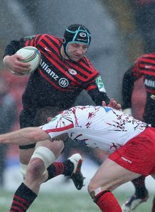 Steve Borthwick saracens v edinburgh