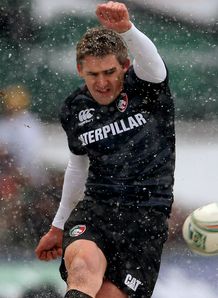 Toby Flood Leicester Tigers v Toulouse Heineken Cup Toby Flood Leicester Tigers v Toulouse Heineken Cup