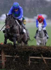 Hurricane Fly readily landed his third successive BHP Insurance Irish Champion Hurdle at Leopardstown