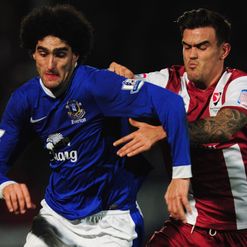 Fellaini: Scored Everton's fifth