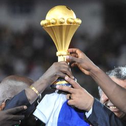 The coveted AFCON trophy