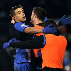 Di Santo: Set to lead the line for Wigan