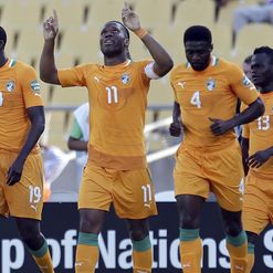 Drogba (C): Struggled to make an impact