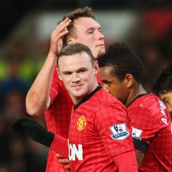 Rooney: Bags a brace