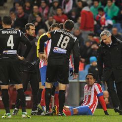 Falcao: Sidelined for a spell