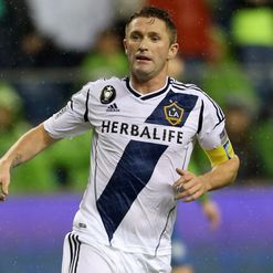 Keane: Does his laps on the pitch