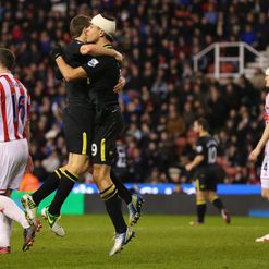 Di Santo: Snatches a point