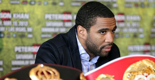 Peterson: not fought since controversial win over Khan in December 2011