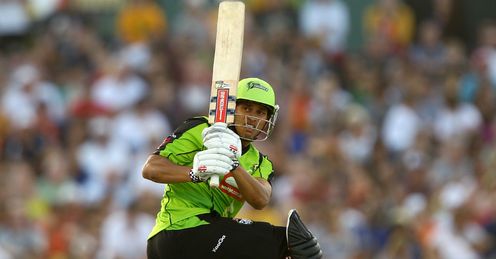 Usman Khawaja Sydney Thunder v Sydney Sixers Big Bash League WACA