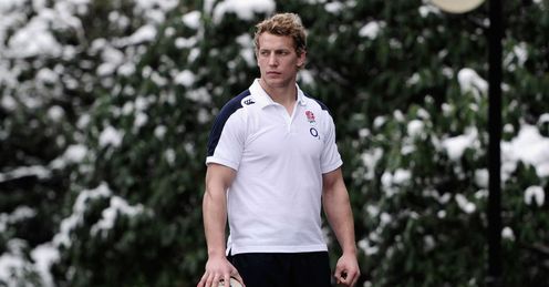 Billy Twelvetrees England training 2013 Billy Twelvetrees England training 2013