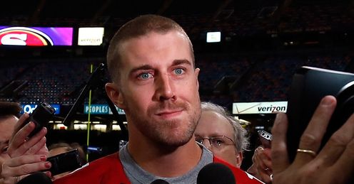 Alex Smith Super Bowl media day