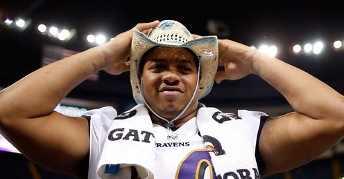 Antoine McClain Super Bowl media day