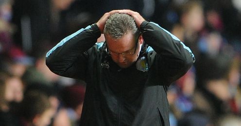 Lambert: faces crucial clash with Newcastle on Tuesday