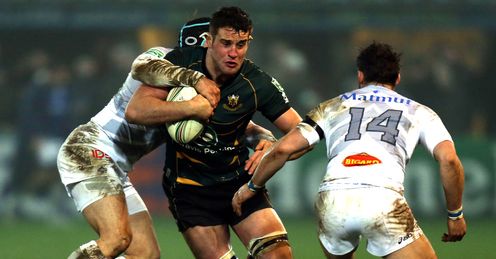 Calum Clark - Northampton Saints Heineken Cup Calum Clark - Northampton Saints Heineken Cup