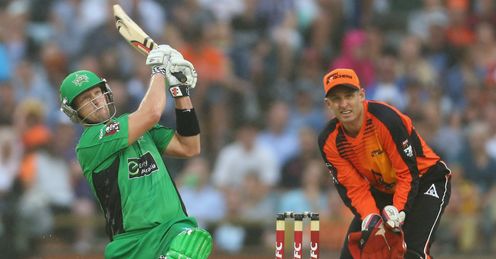 Cameron White Perth Scorchers v Melbourne Stars Big Bash semi-final WACA