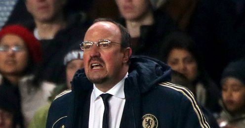 Rafa Benitez: watched his side lose a two-goal lead over Southampton at home