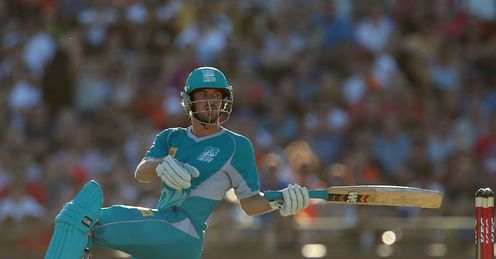 Joe Burns Perth Scorchers v Brisbane Heat
