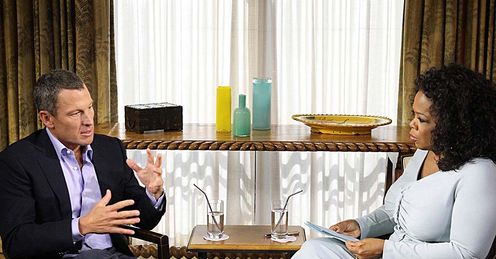 Lance Armstrong: admitted to doping in all of his seven Tour de France wins