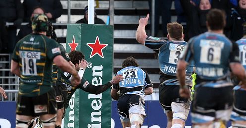 Peter Horne scores Glasgow beat Northampton Heineken Cup Peter Horne scores Glasgow beat Northampton Heineken Cup