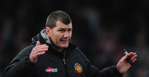 Rob Baxter Exeter Chiefs 2012 Rob Baxter Exeter Chiefs 2012