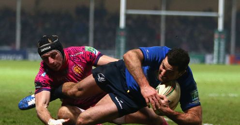 Exeter v Leinster Rob Kearney Exeter v Leinster Rob Kearney
