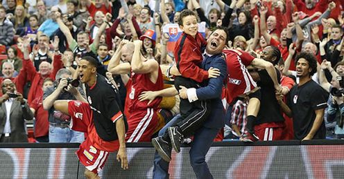 Rob Paternostro: celebrated his team's success with 'unbridled joy' (Pic: Ville Vuorinen)