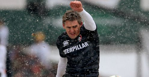 Toby Flood Leicester Tigers v Toulouse Heineken Cup Toby Flood Leicester Tigers v Toulouse Heineken Cup