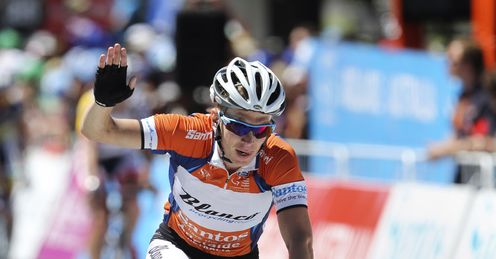 TEAMSKY2012 Tom Slagter TDU win