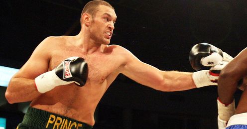 Fury: his temperament could cost him a world title, says Glenn