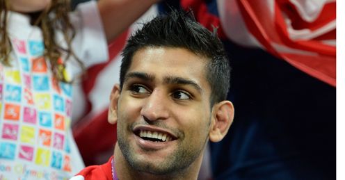 Khan: got back to winning ways by defeating Carlos Molina in December